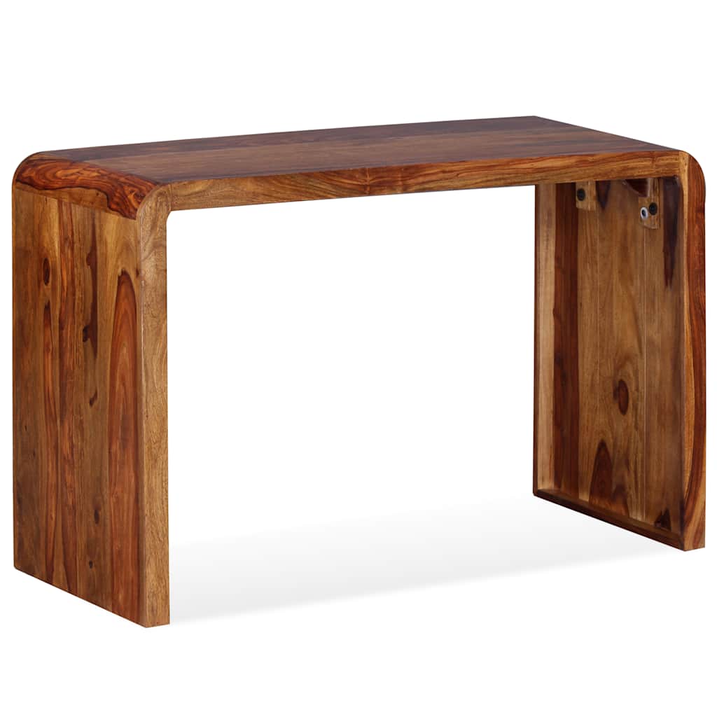 Credenza/Scrittoio in Legno Massello di Acacia Marrone