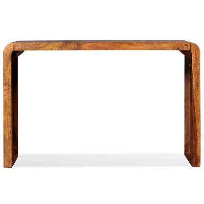 Credenza/Scrittoio in Legno Massello di Acacia Marrone