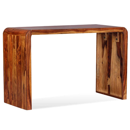 Credenza/Scrittoio in Legno Massello di Acacia Marrone