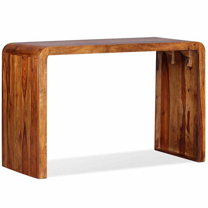 Credenza/Scrittoio in Legno Massello di Acacia Marrone | homemem39