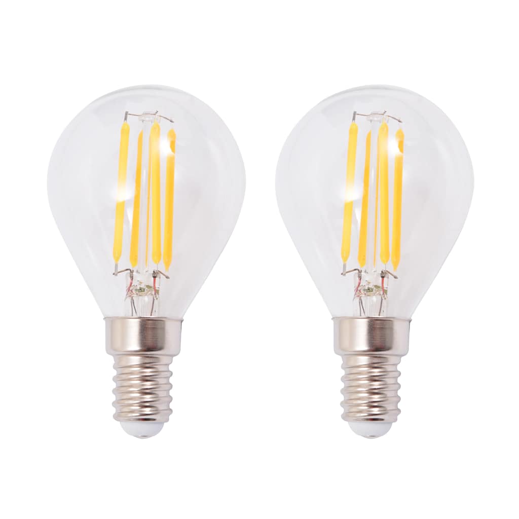 Plafoniera con 2 Lampadine a LED a Incandescenza 8 W - homemem39