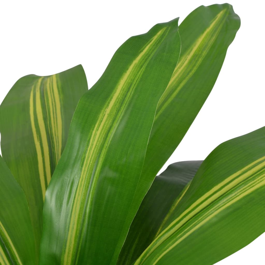 Dracena Pianta Artificiale con Vaso 90 cm Verde | homemem39
