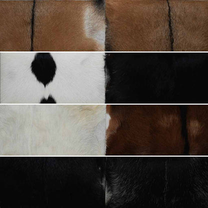 Panca in Pelle di Capra e Teak