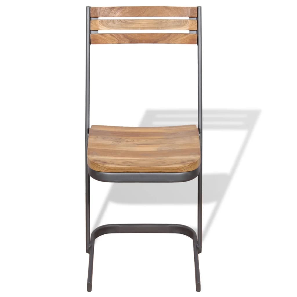 Sedie da Pranzo 6 pz in Legno Massello di Teak | homemem39