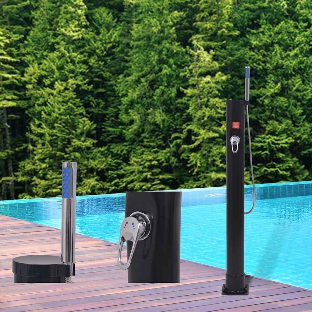 Doccia Solare 8 L PVC Acciaio | homemem39