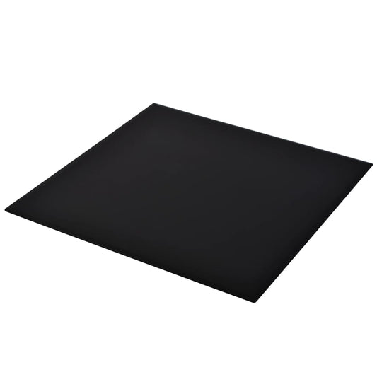 Piano Tavolo in Vetro Temperato Quadrato 800x800 mm