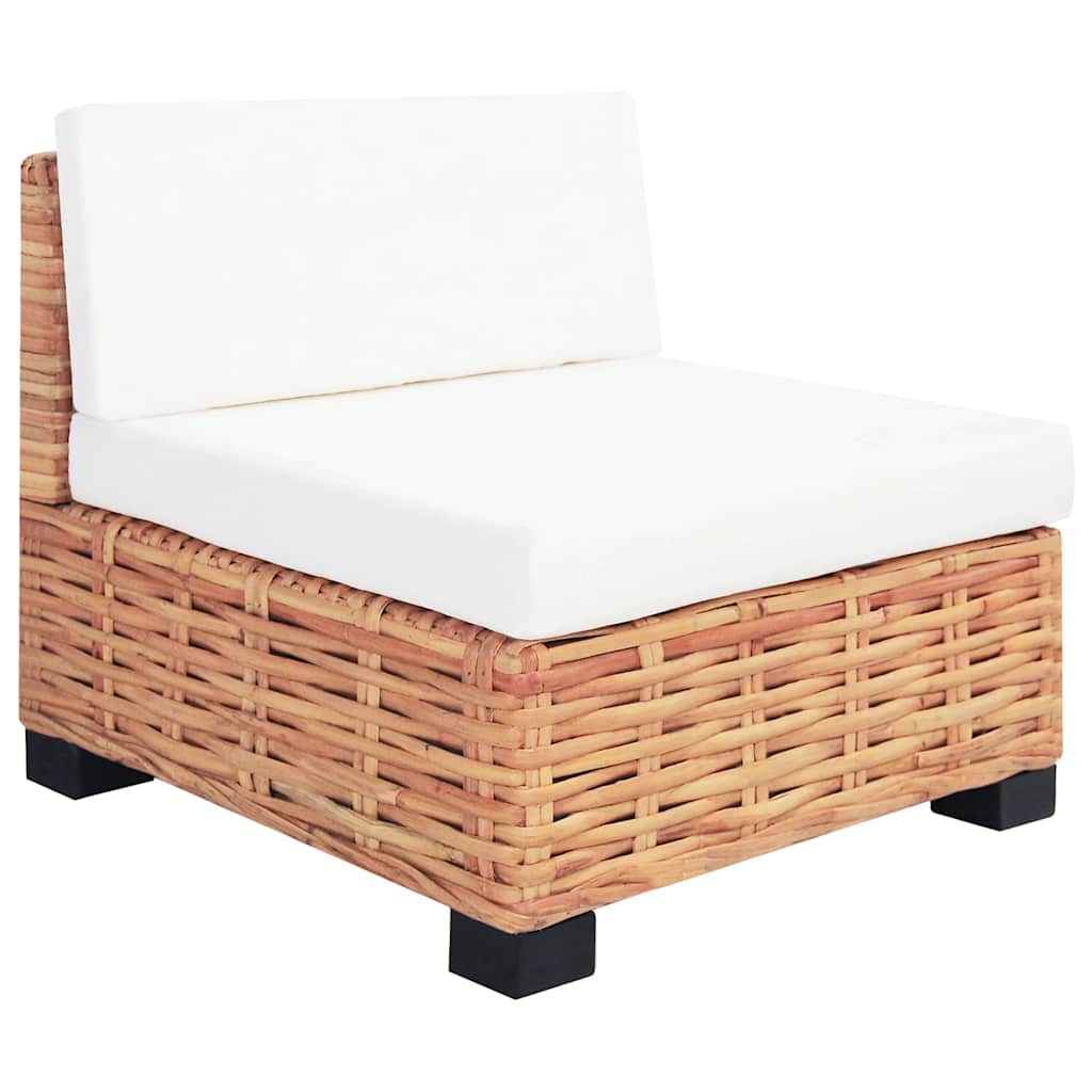 Set Divano 27 pz in Rattan Naturale