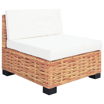 Set Divano 27 pz in Rattan Naturale