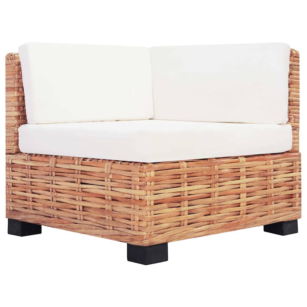 Set Divano 27 pz in Rattan Naturale