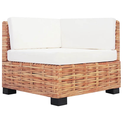 Set Divano 18 pz in Rattan Naturale