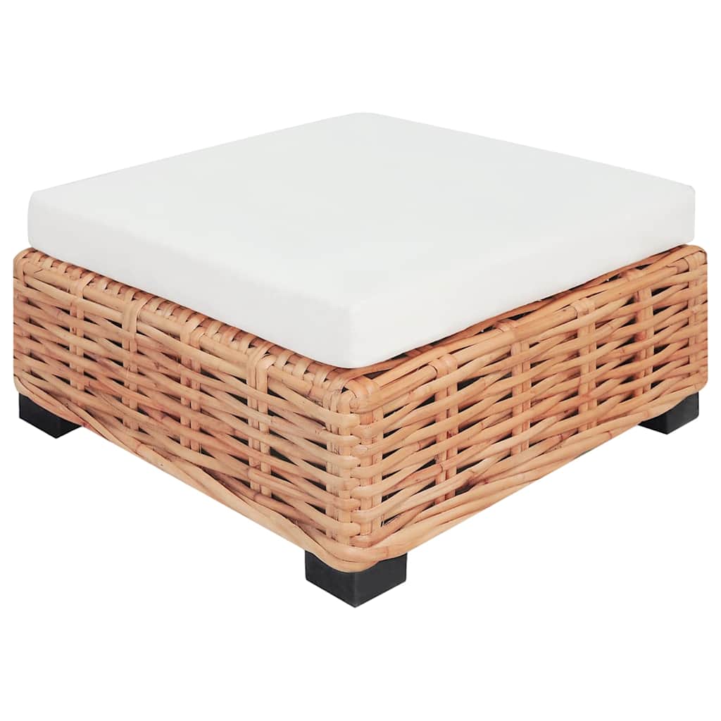 Set Divano 18 pz in Rattan Naturale