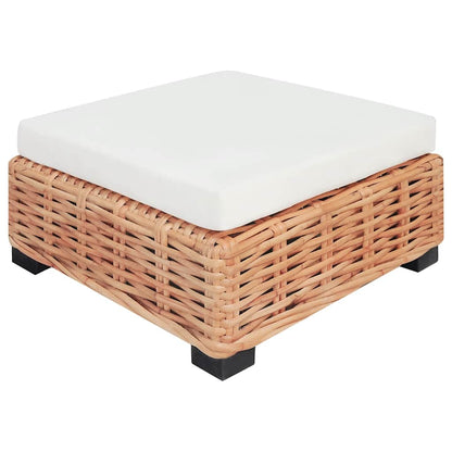 Set Divano 18 pz in Rattan Naturale - homemem39