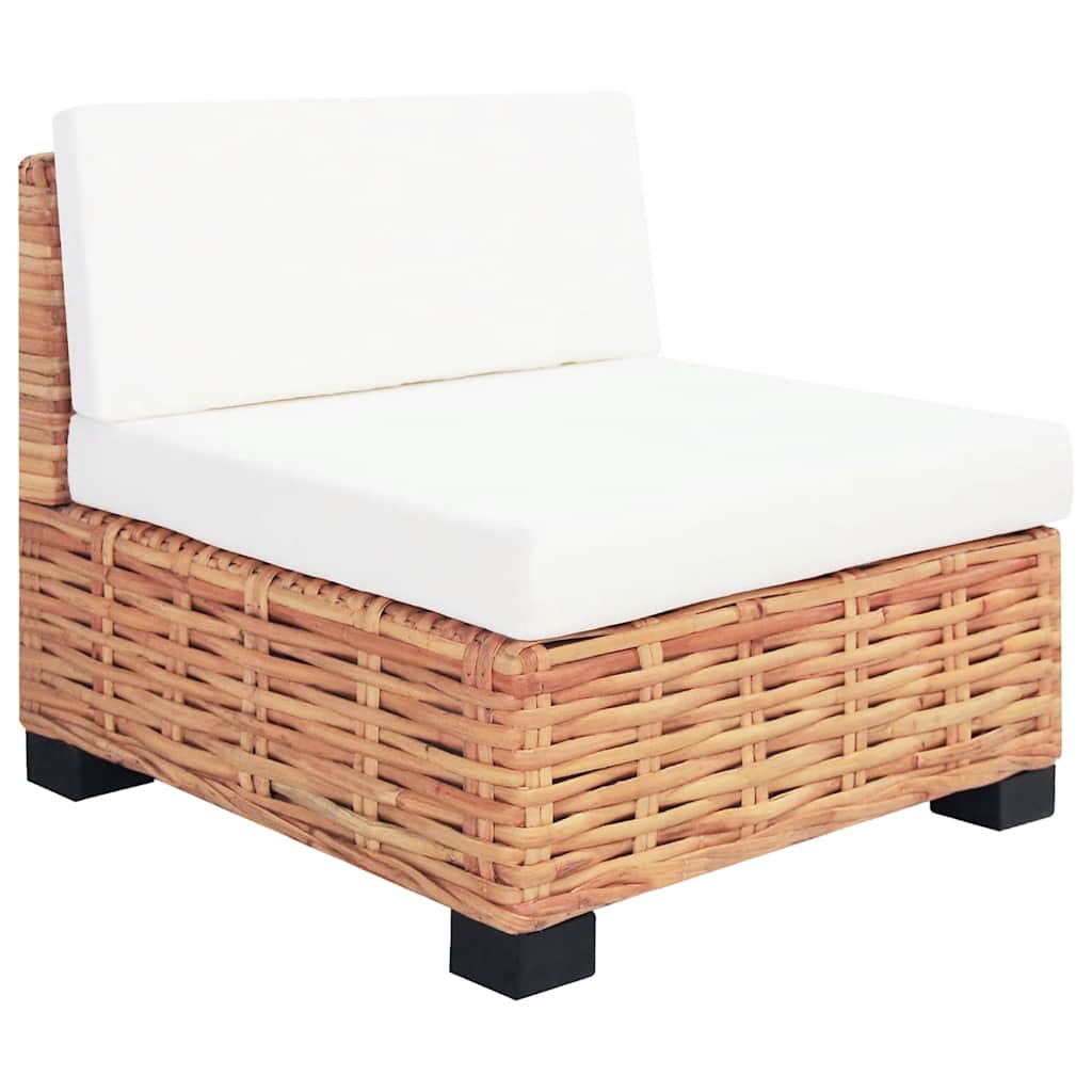 Set Divano 14 pz in Rattan Naturale