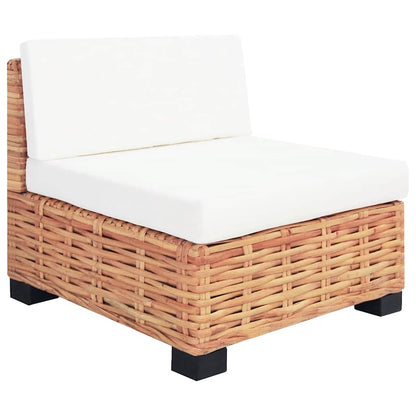 Set Divano 14 pz in Rattan Naturale