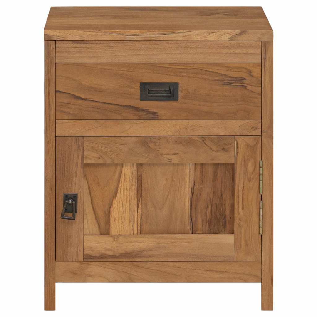 Comodino in Legno Massello di Teak 40x30x50 cm | homemem39