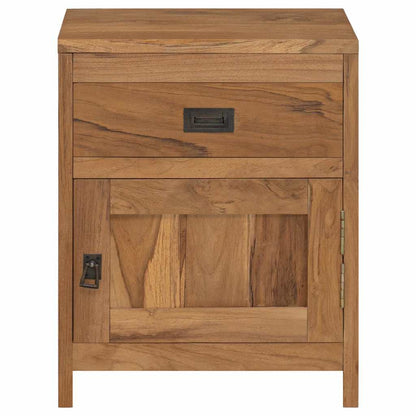 Comodino in Legno Massello di Teak 40x30x50 cm | homemem39