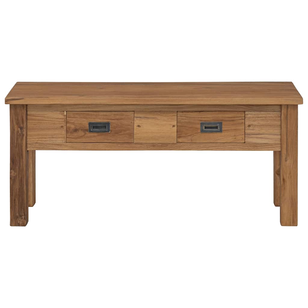 Panca in Legno Teak 90x30x40 cm | homemem39