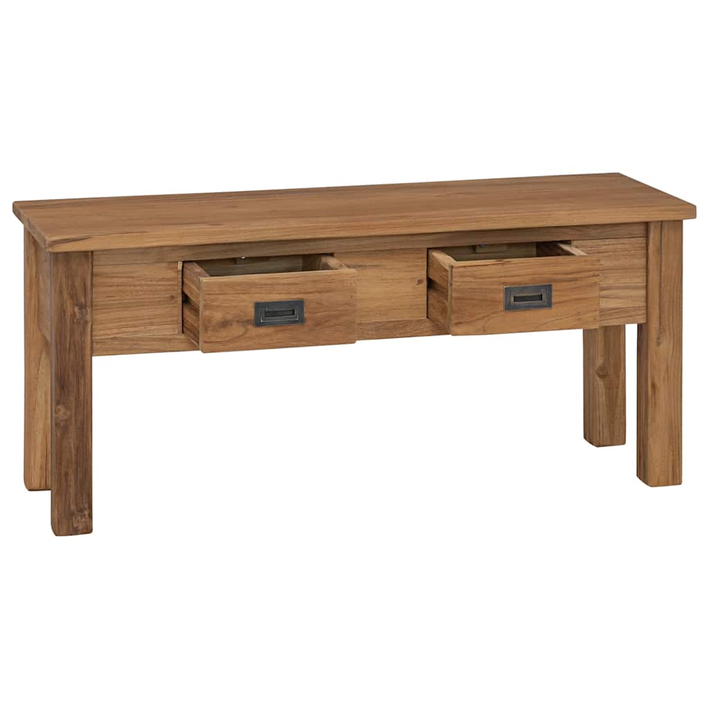 Panca in Legno Teak 90x30x40 cm | homemem39