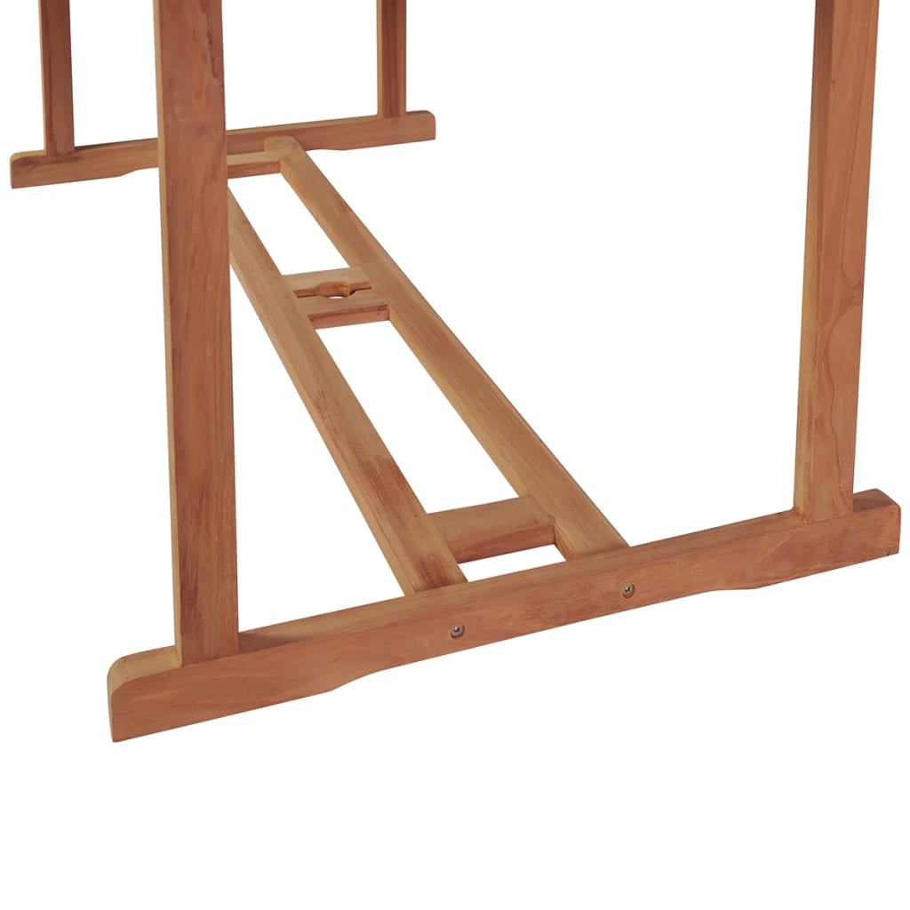 Tavolo da Giardino 180x90x75 cm in Massello di Teak | homemem39