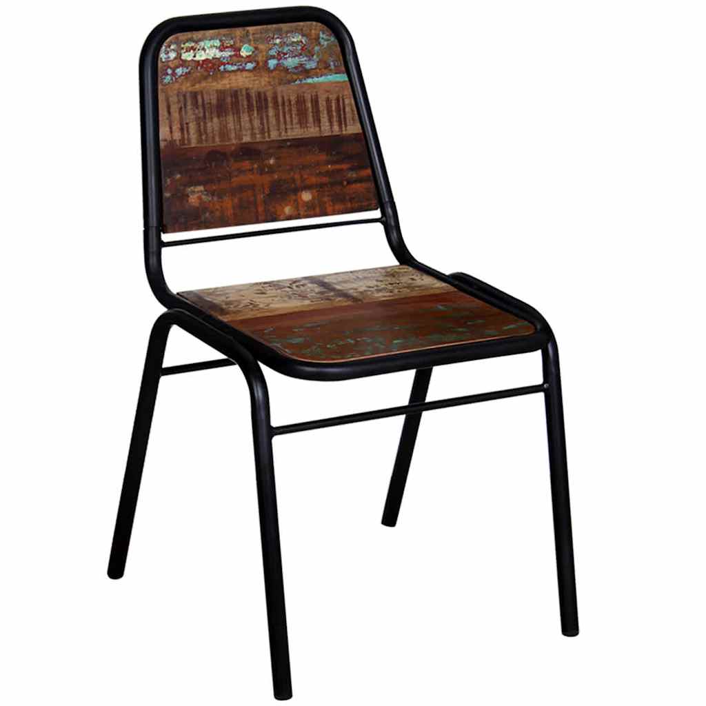 Sedie da Pranzo 6 pz in Legno Massello di Recupero | homemem39