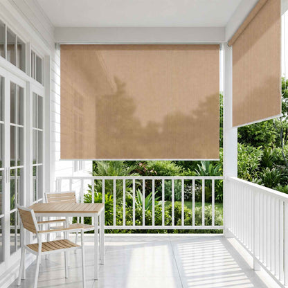 Tenda a Rullo per Esterni 185(L)x140(A) cm Beige