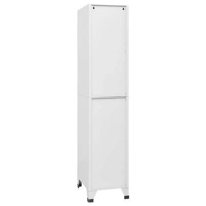 Armadietto a Chiave a 3 Scomparti 38x45x180 cm | homemem39