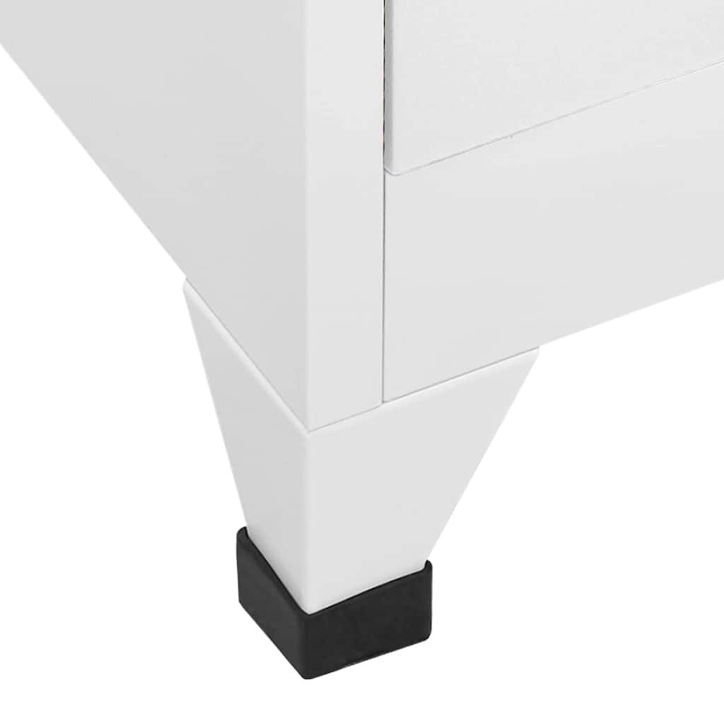 Armadietto a Chiave a 4 Scomparti 38x45x180 cm | homemem39