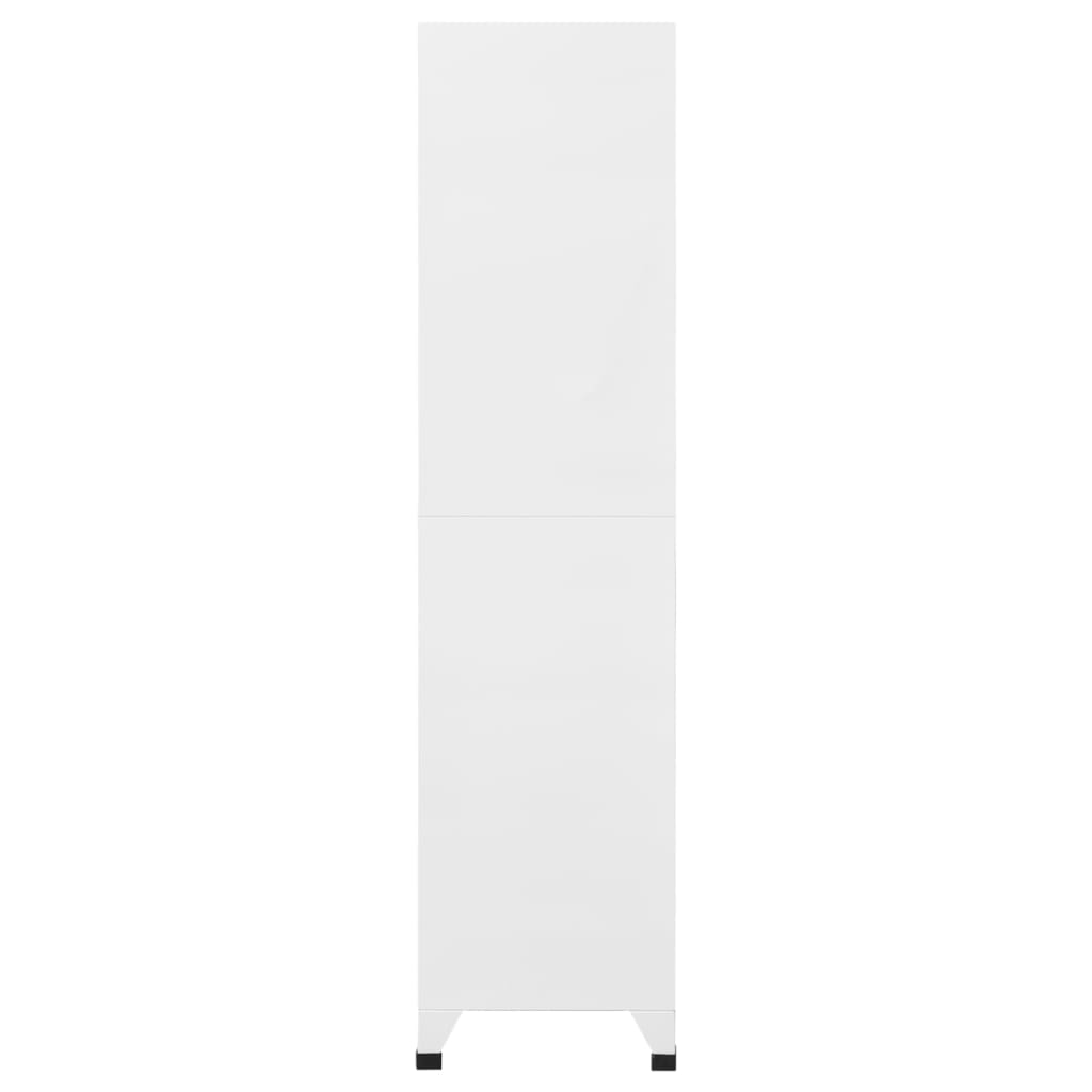 Armadietto a Chiave con 12 Scomparti 90x45x180 cm
