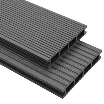 Pavimento da Deck 4 pcs Grigio WPC | homemem39