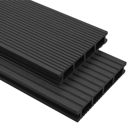 Pavimento da Deck 4 pcs Antracite WPC | homemem39