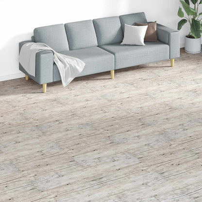 Tavole per Pavimenti 18 pcs Grigio 5,26 m² PVC