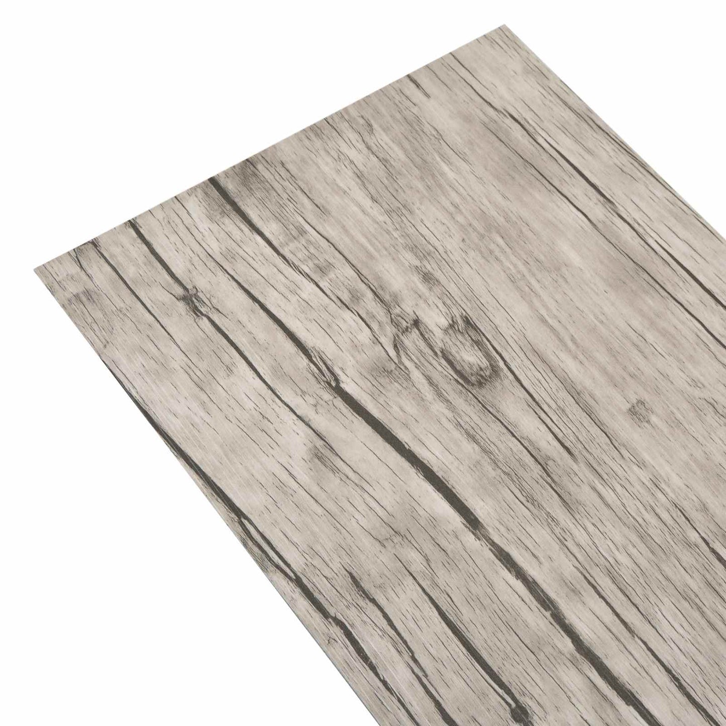 Tavole per Pavimenti 18 pcs Grigio 5,26 m² PVC