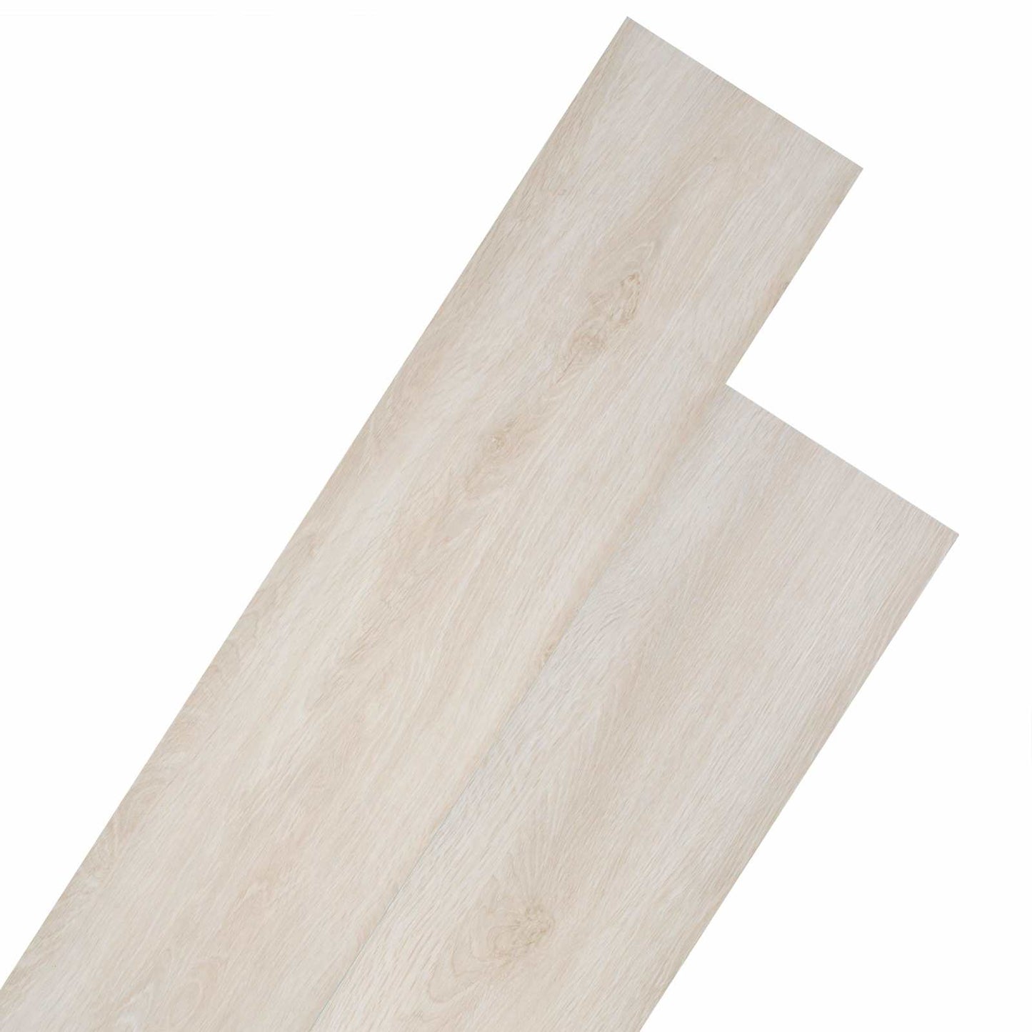 Tavole per Pavimenti 18 pcs Bianco 5,26 m² PVC