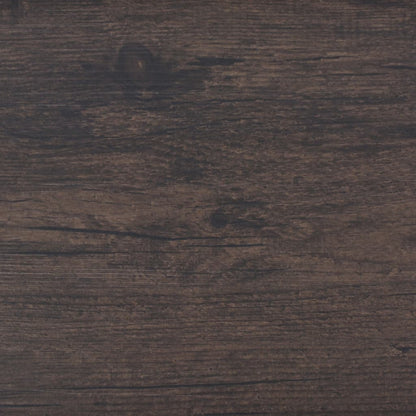 Listoni Pavimenti Non Autoadesivi PVC 5,26m² 2mm Rovere Scuro - homemem39