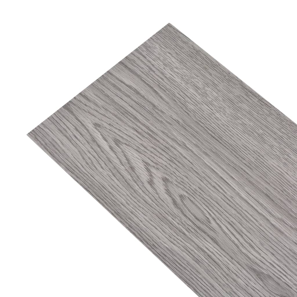 Listoni Pavimentazione Autoadesivi PVC 5,02 m² 2mm Grigio Scuro - homemem39