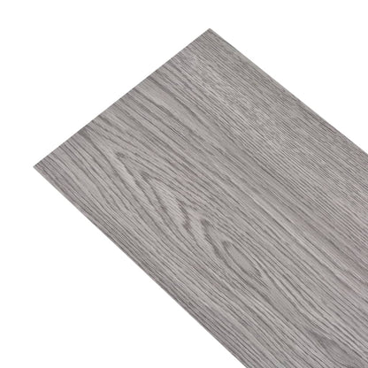 Listoni Pavimentazione Autoadesivi PVC 5,02 m² 2mm Grigio Scuro - homemem39
