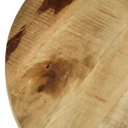 Tavolino da Salotto in Legno Massello Grezzo di Mango 65x32 cm | homemem39
