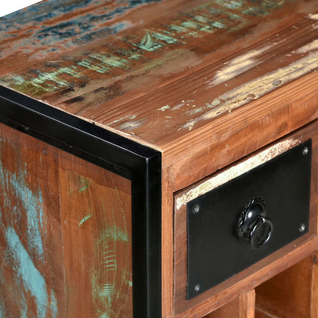 Portavini da 16 Bottiglie in Legno Massello di Recupero - homemem39