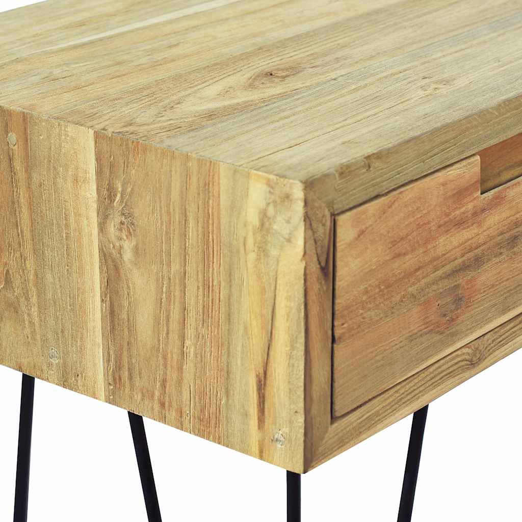 Tavolo Consolle 120x35x76 cm in Legno Massello di Teak | homemem39