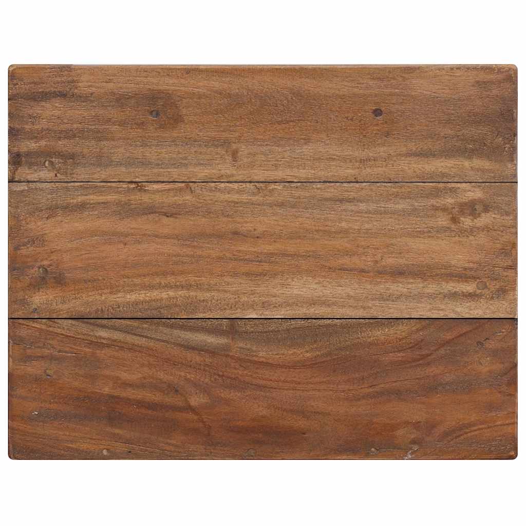 Comodino in Legno Massello di Mogano 40x30x51 cm | homemem39