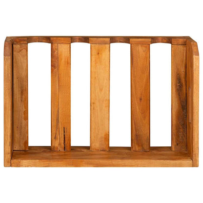 Set Portavini 4 pz per 16 Bottiglie in Legno Massello di Mogano