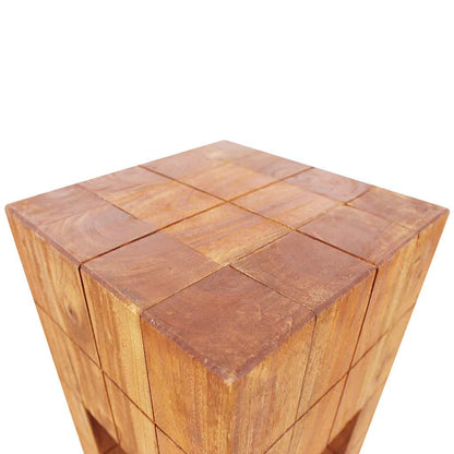 Sgabello in Legno Massello di Mogano | homemem39