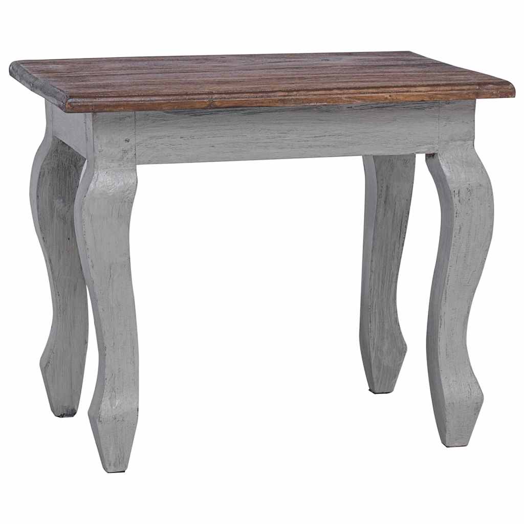 Set Tavolini a Incastro 3 pz in Legno Massello di Mogano | homemem39