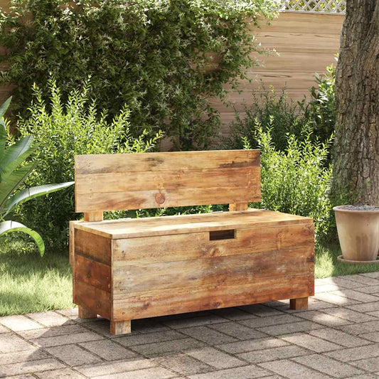 Panca in Legno Massello di Mogano 86x40x60 cm | homemem39
