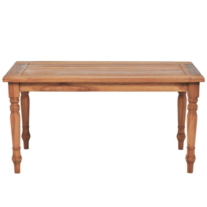 Tavolino Batavia in Legno di Teak 90x50x45 cm - homemem39