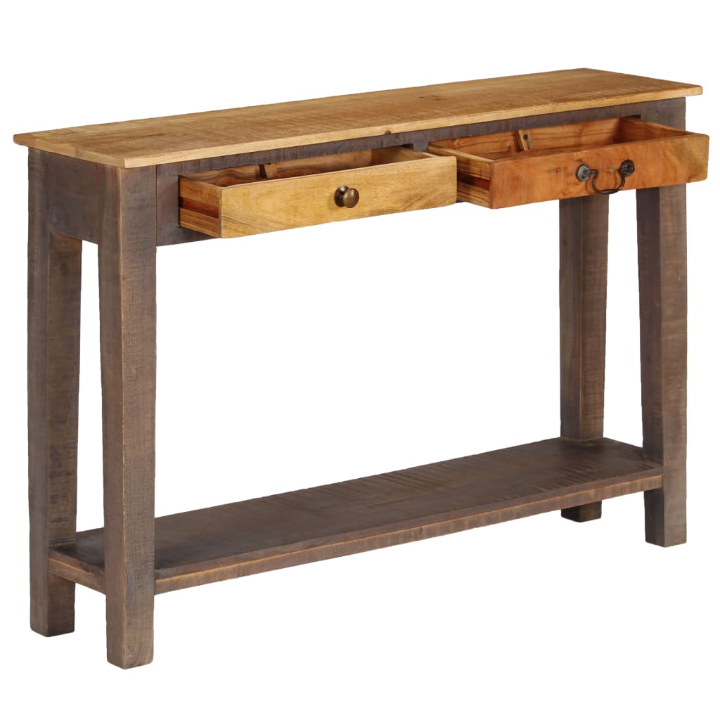 Tavolino da Salotto in Legno Massello Vintage 118x30x80 cm | homemem39