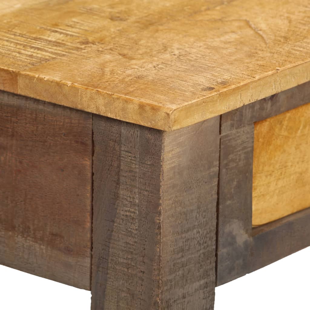 Tavolino da Salotto in Legno Massello Vintage 118x30x80 cm | homemem39
