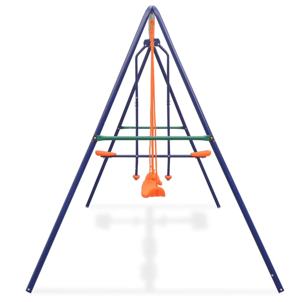 Set Altalene con 4 Sedili Arancione | homemem39