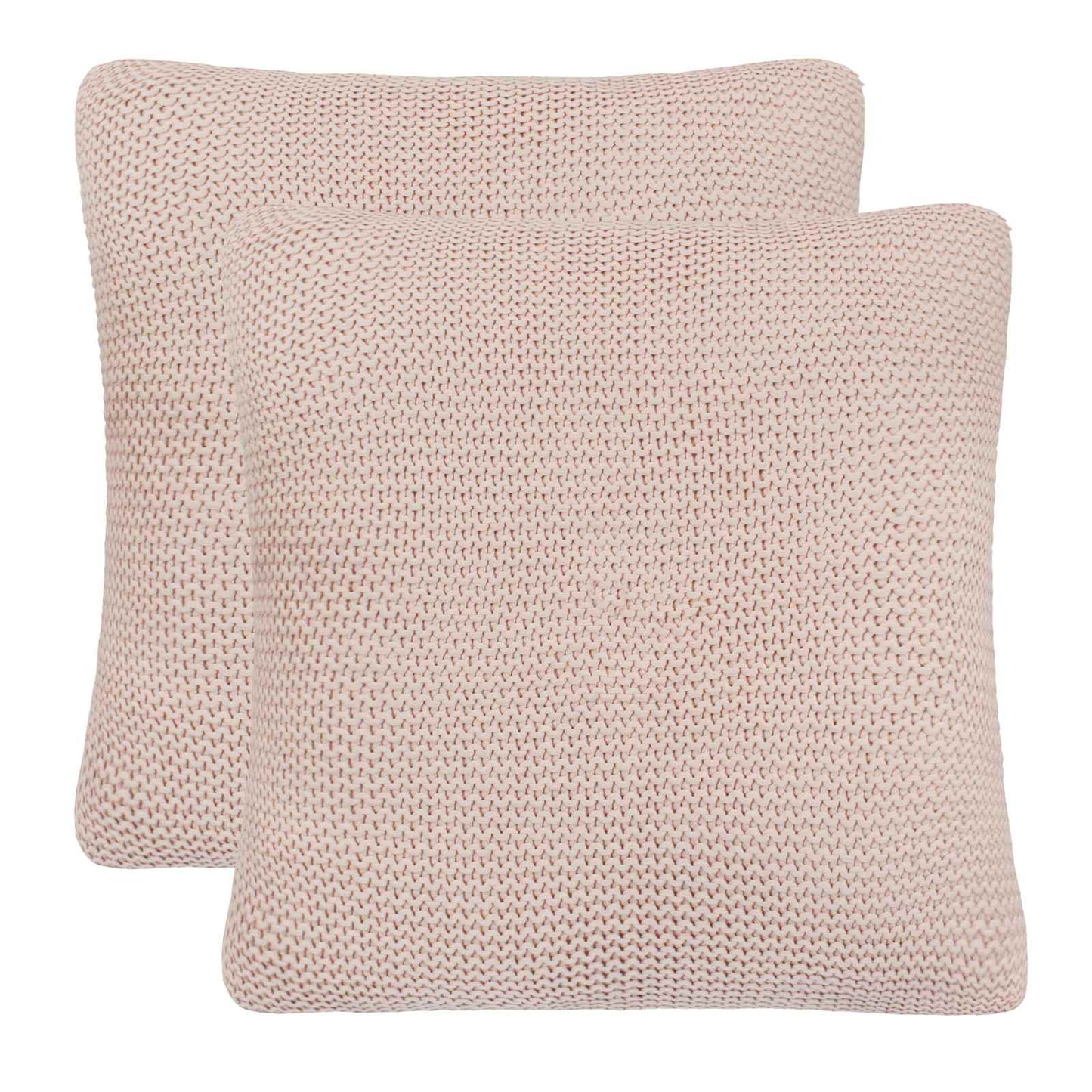 Cuscino da Lanciare con cuscino 2 pcs Rosa 45 x 45 cm Cotone
