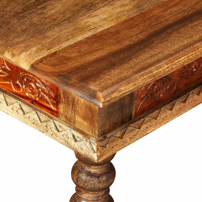 Tavolino da Salotto in Massello di Acacia e Mango 110x60x38cm
